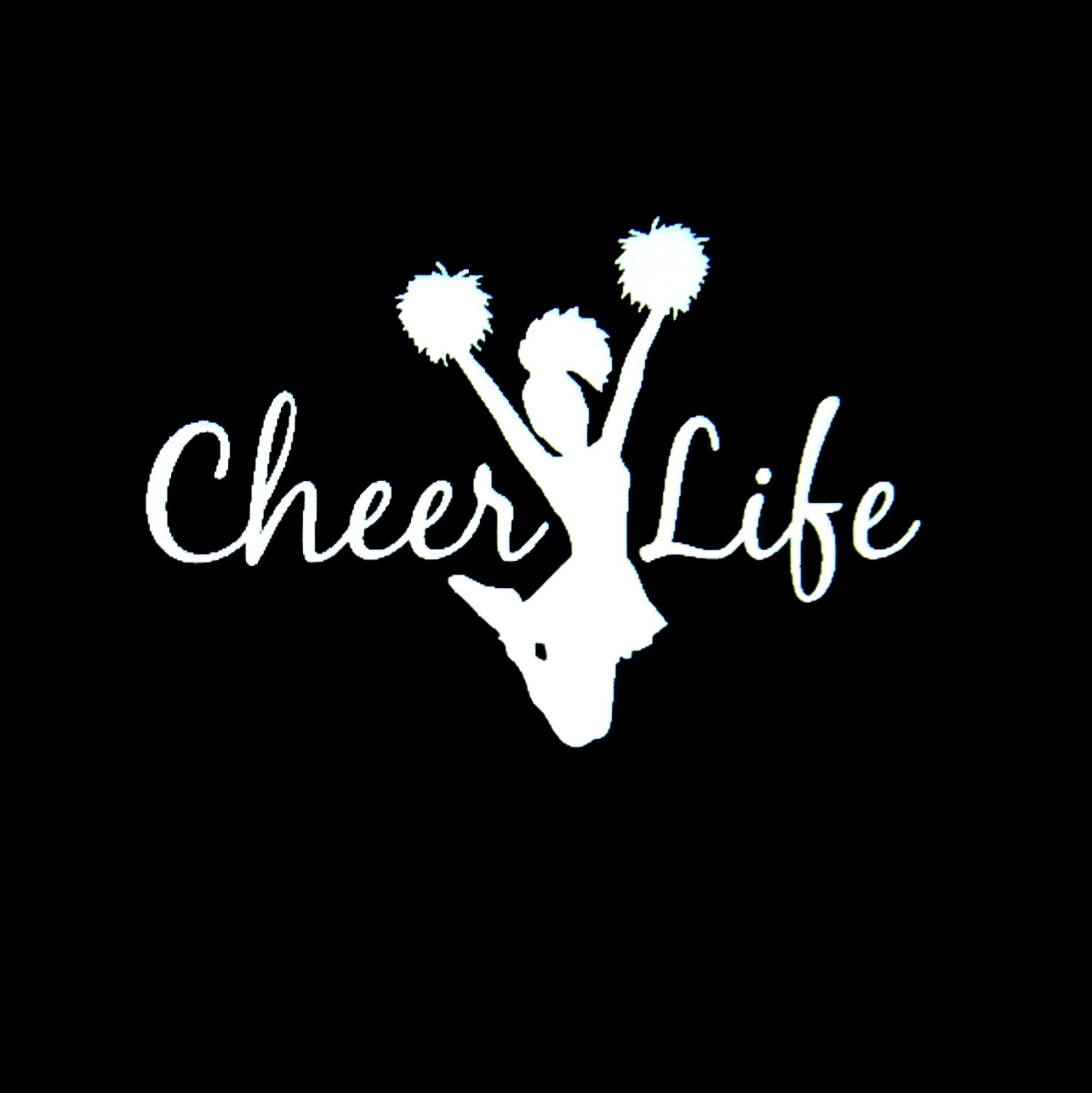 Cheer Life Vinyl Decal