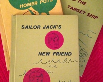 Three Vintage Sailor Jack Books