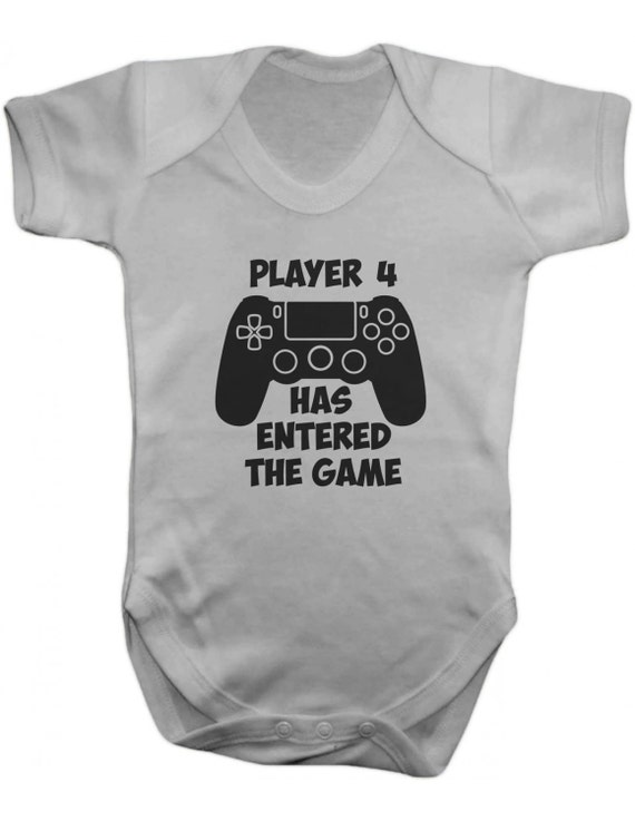 Player 4 Has Entered the Game Baby Bodysuit Baby VestBaby