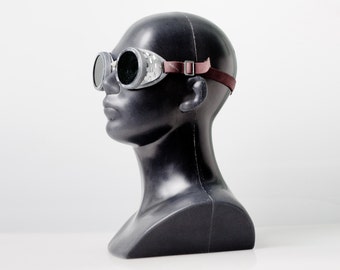 Vintage GOGGLES made by soviets. Made in USSR. Welding glasses, vintage safety glasses, vintage steampunk goggles! New condition!