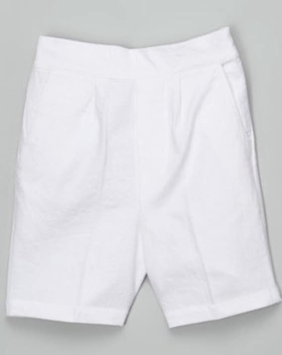 Boys white cotton denim shorts Infant Short Toddler Short