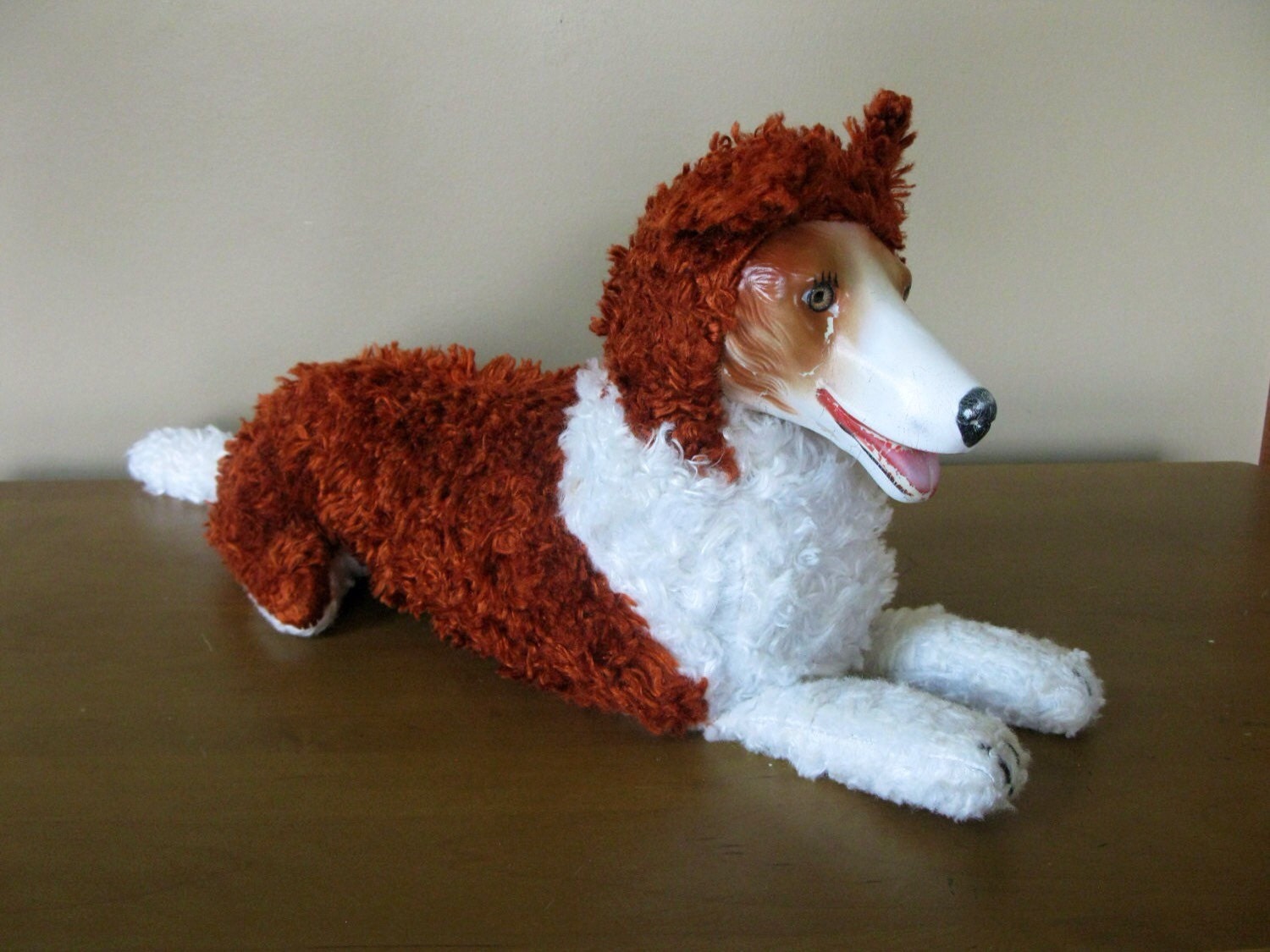 lassie dog stuffed animal