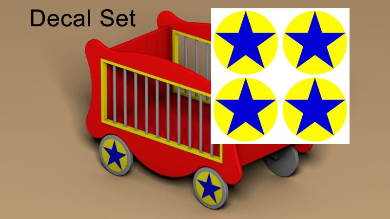 circus wagon toy box