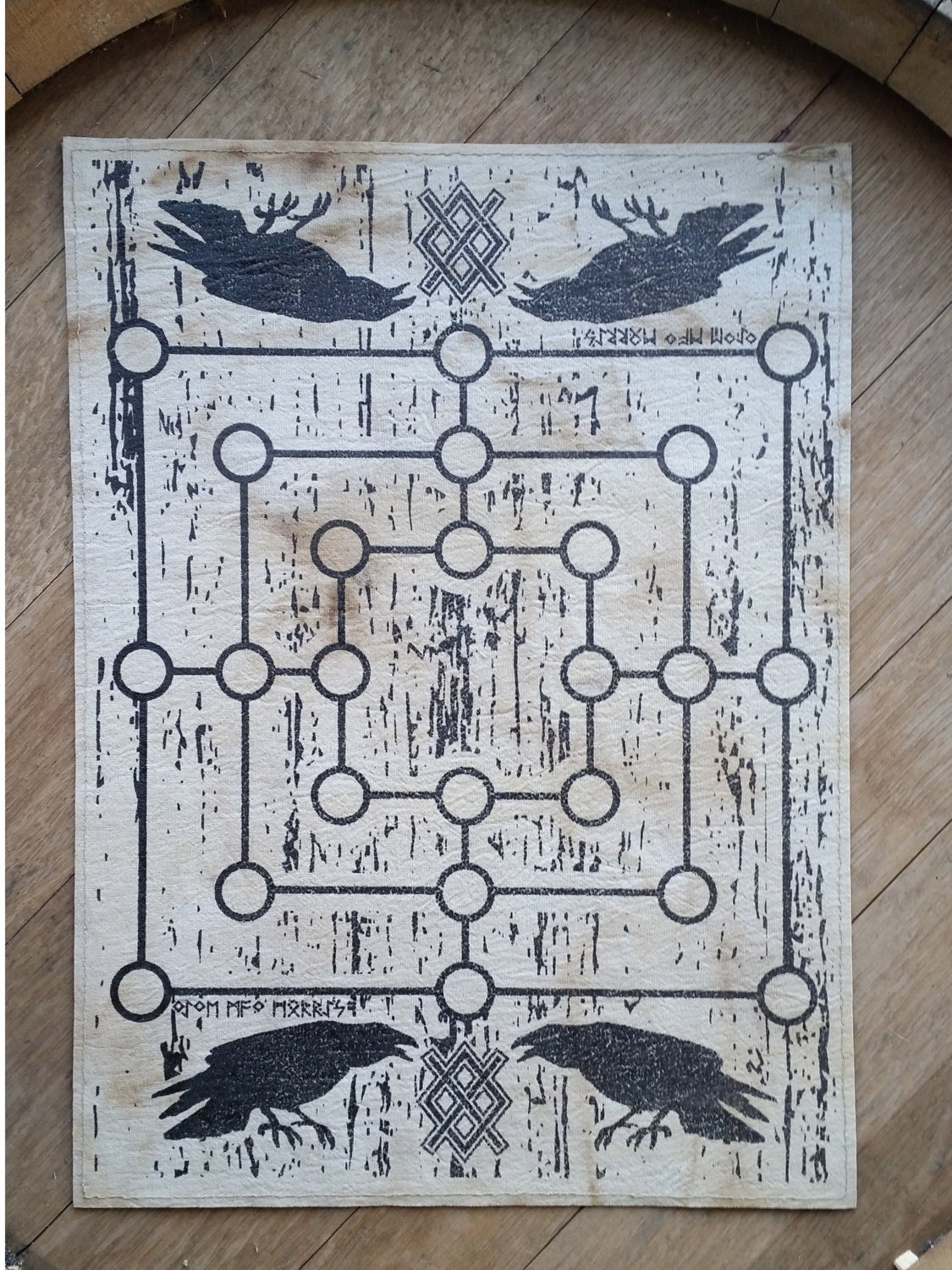 Viking board games Tafl Hnefatafl and Nine Man Morris