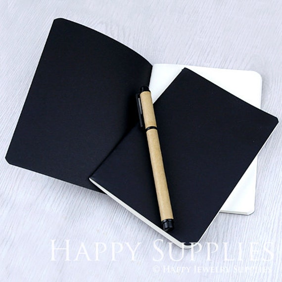 64K (A6/10x14mm) Pack of 5 Blank Kraft Notebooks. Wholesale / Bulk