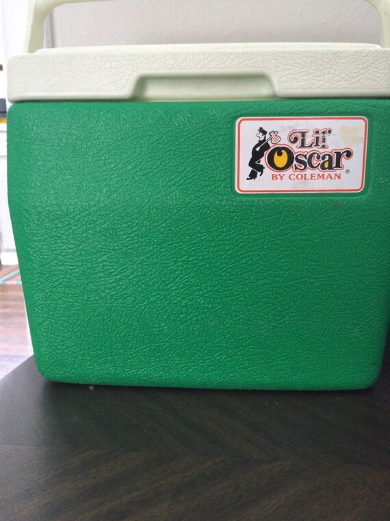 Green Coleman Lil Oscar Cooler