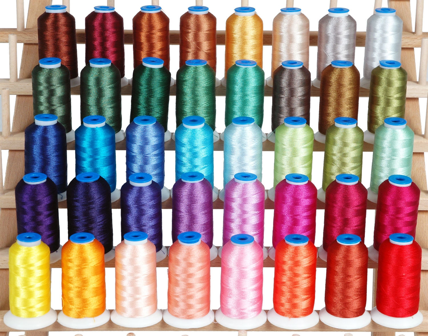 Machine Embroidery Thread Set B Big 1000m Polyester Cones