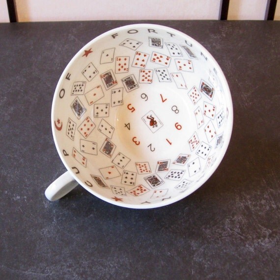 Romany Cup of Fortune Art Deco 1930s Fortune by TrulyMeVintage