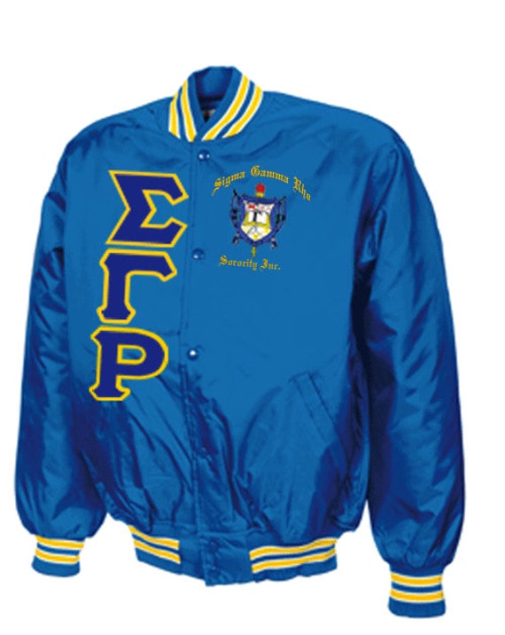 Sigma Gamma Rho Satin Jacket 5036