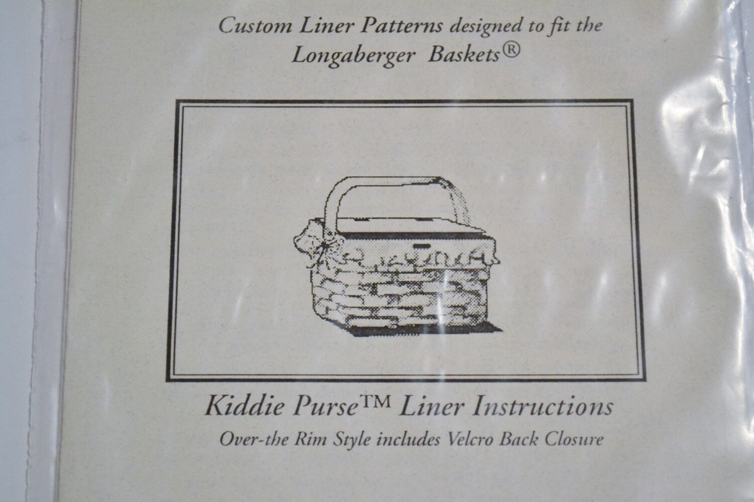 Basket Liner Pattern Longaberger Baskets Hilltop Designs