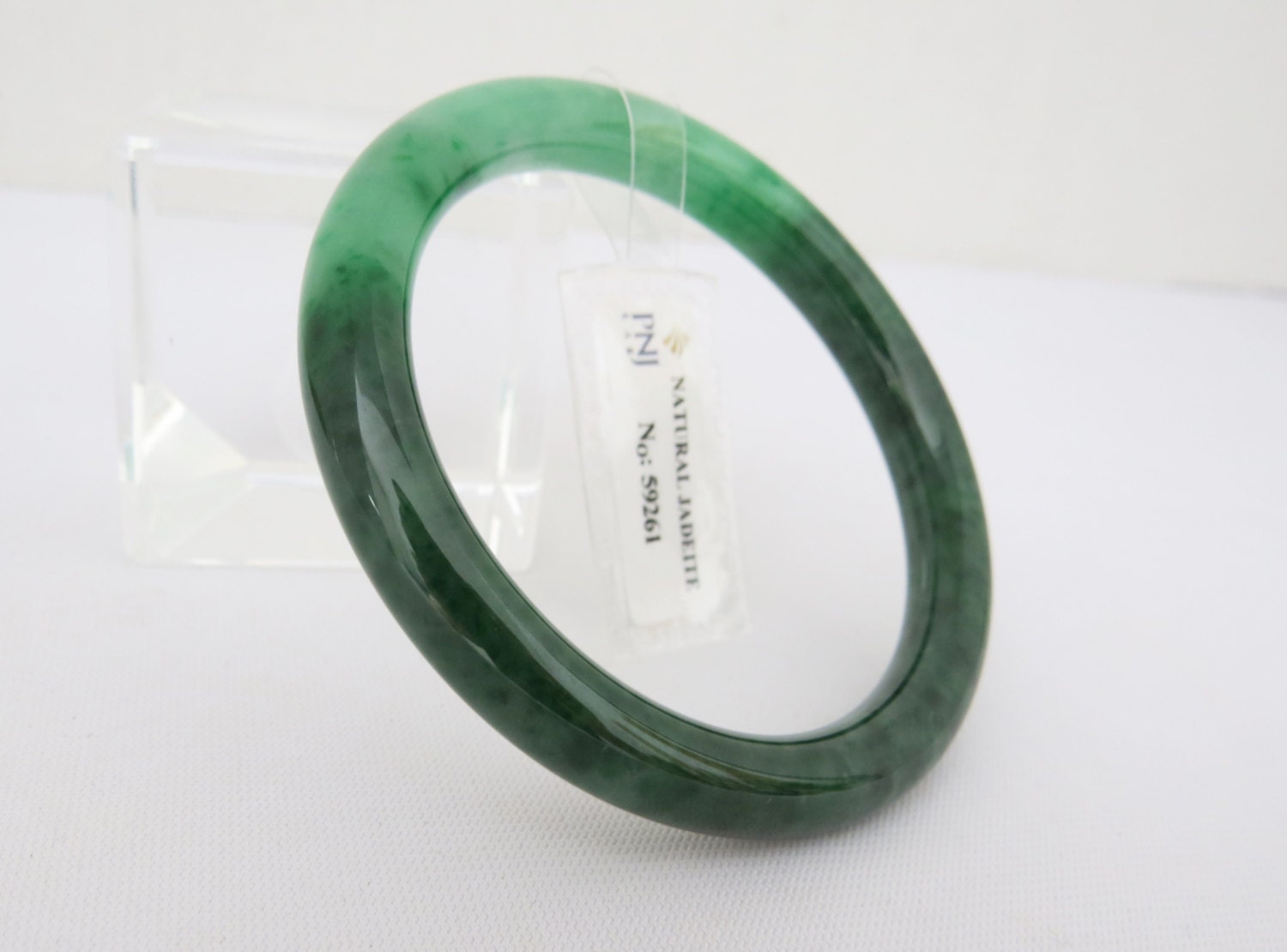 Vintage Translucent Natural Dark Green Green Jadeite Jade