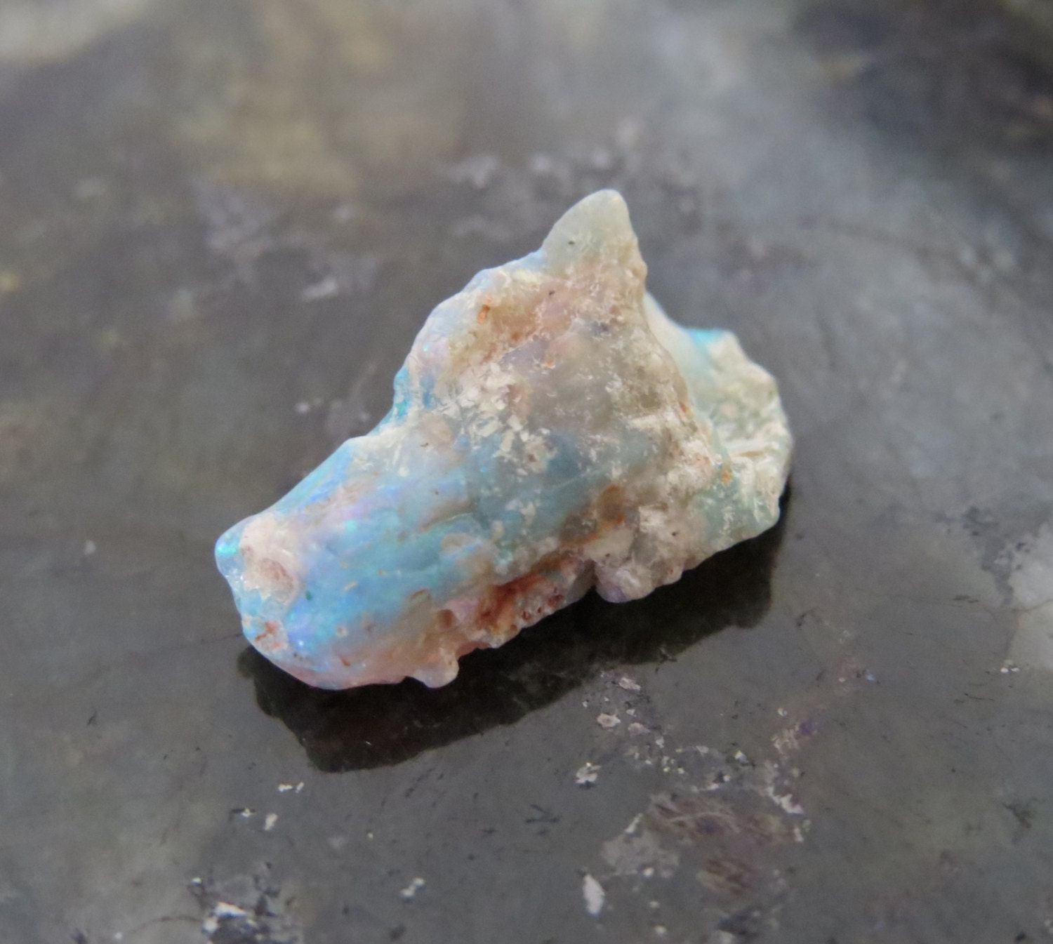 Vintage Natural 3ct Fire Opal Loose Gemstone great Collection