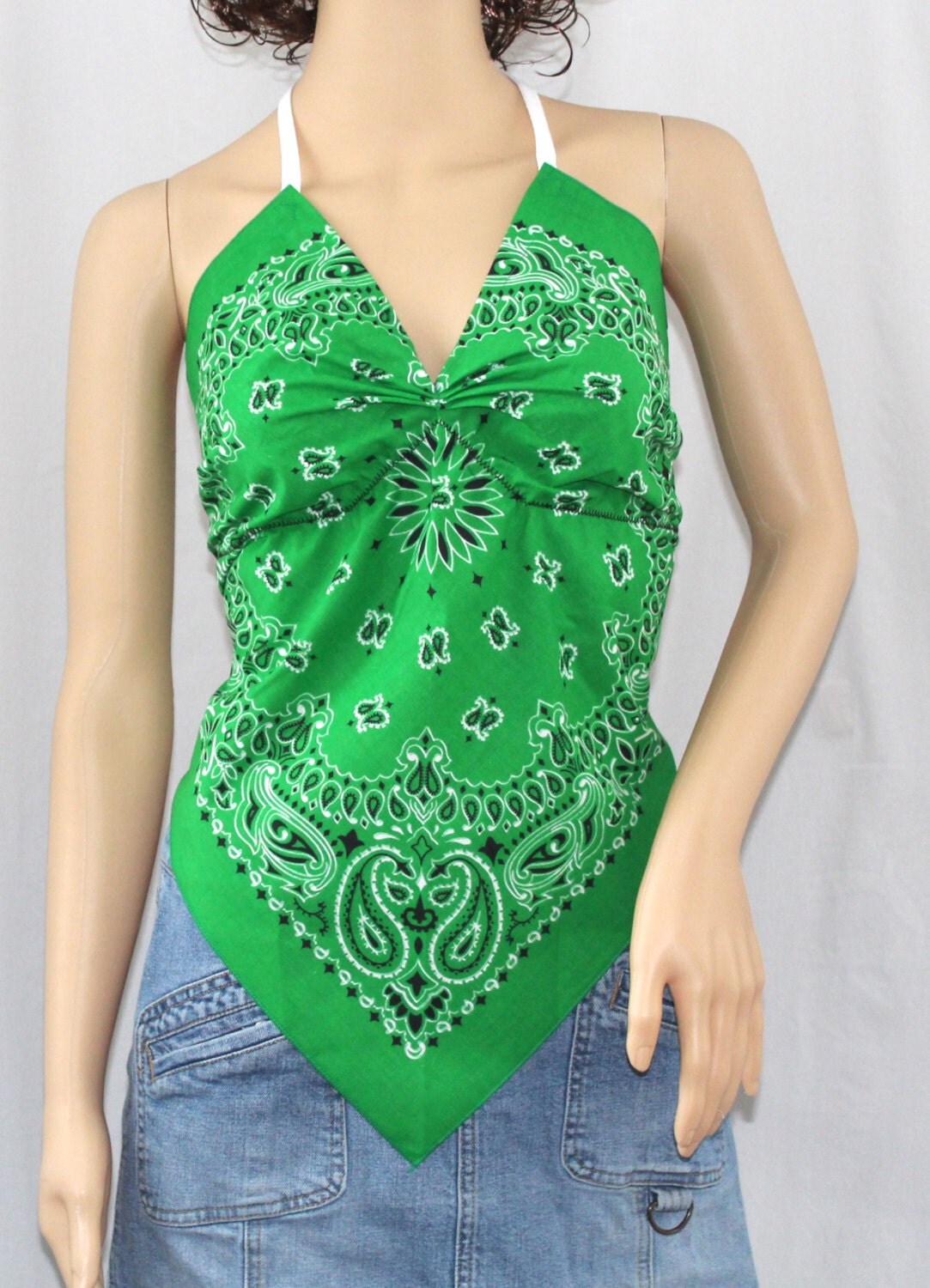 bandana halter tops