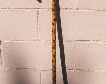 Floral Walking Stick // Hiking Stick // Cane