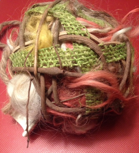 Bird Nesting Balls Nesting Ball Grapevine by YarnShackLlamasOhio