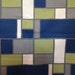 2 yards Premier prints Hopscotch Felix Natural - 100% thick cotton upholstery fabric, pillow fabric, cushion fabric