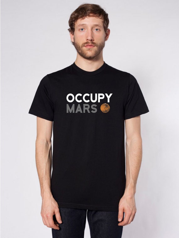 nasa mars tshirt