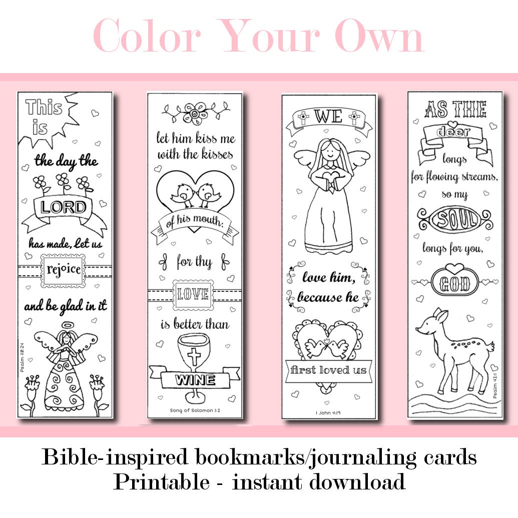 color your own scripture printable bible by peachandmint