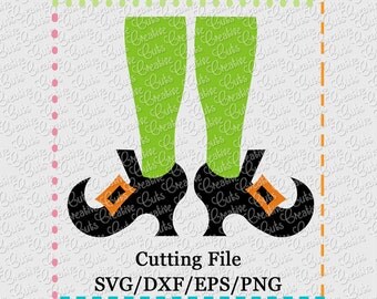 SVG EPS DXF Witch Legs svg, Halloween svg, witch svg, halloween witch svg, witch boot svg, witches legs svg, witch shoes svg, witches boots