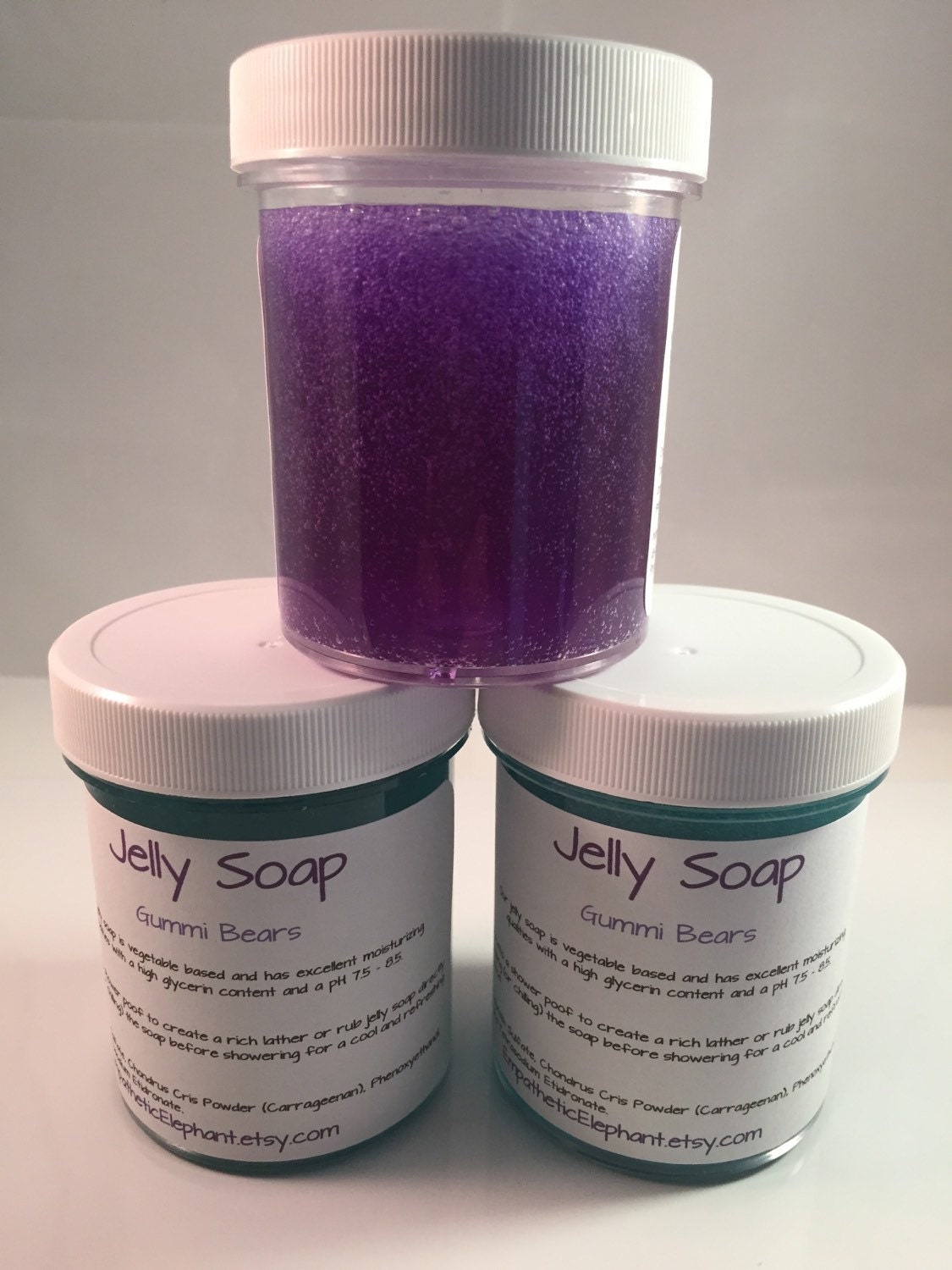 Jelly Soap Jiggly Wiggly Soap GelO Soap 5 oz 150g of