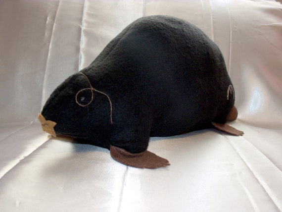 plush mole toy