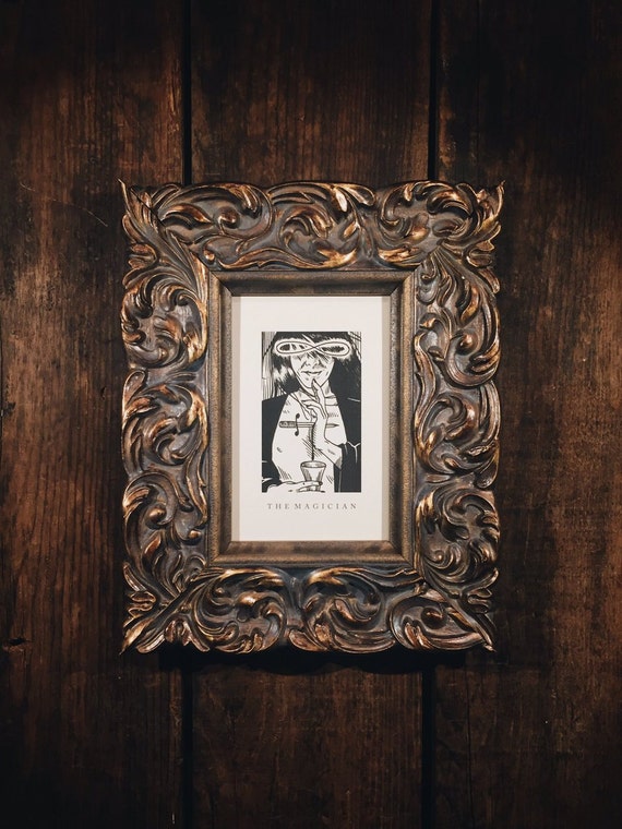 The Magician Framed Tarot Print