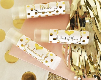 Bridesmaid Gift Lip Balm