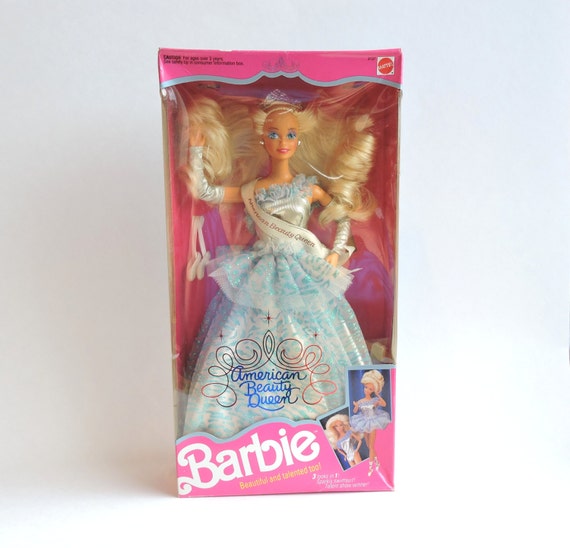 American Beauty Queen Barbie NIB Vintage Barbie Doll Mattel