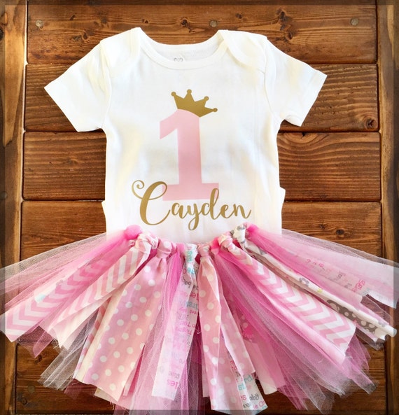 Princess Themed Birthday Outfit by 927Designs on Etsy