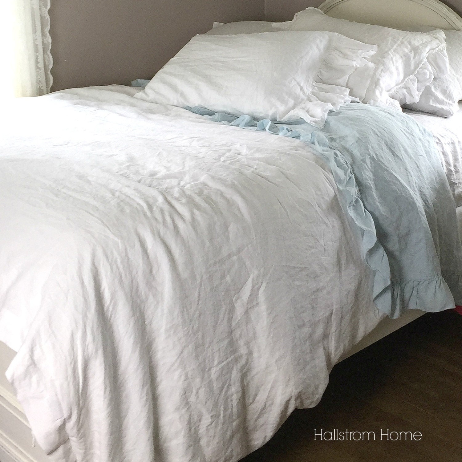 shabby chic bedding white linen duvet cover french girls room shabby chic bedding white linen duvet cover french girls room