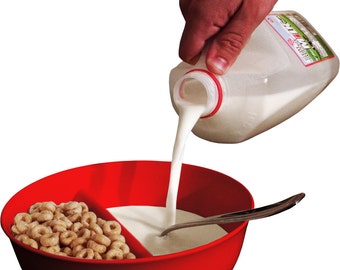 Just Crunch – Anti-Soggy Cereal Bowl - Red