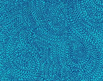 108'' Michael Miller Lagoon Vine Maze Wide Backing by the Yard
