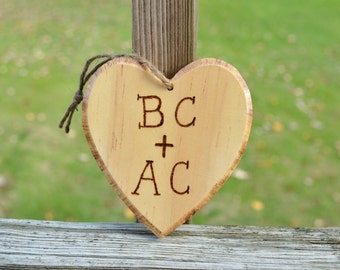 Custom Christmas Ornament, Personalized Christmas Ornaments, Christmas Ornaments, Rustic Ornaments, Holiday Decor, Christmas Decor, Wedding