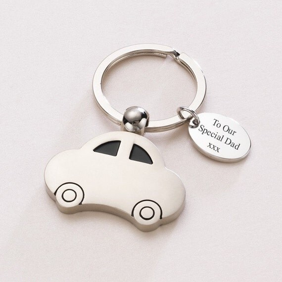 Personalised Car Key Ring with Free Engraving.
