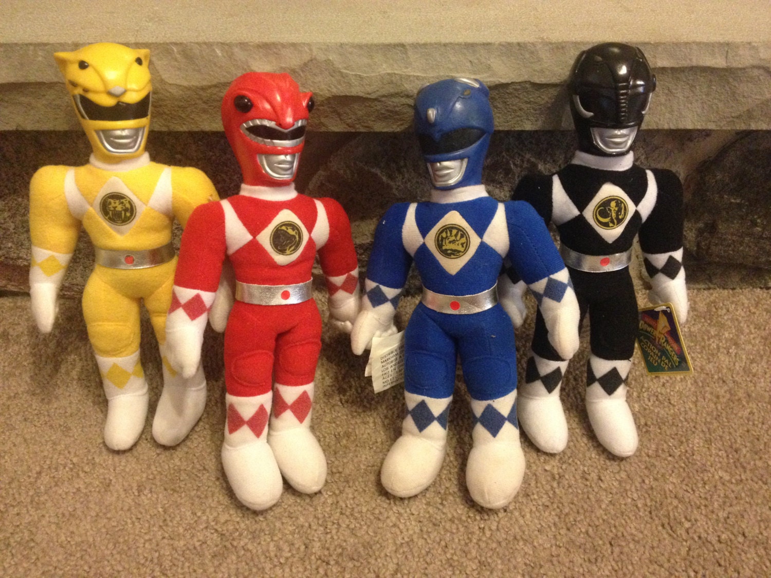 stuffed power ranger doll