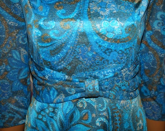1960's Floral Dress Vintage