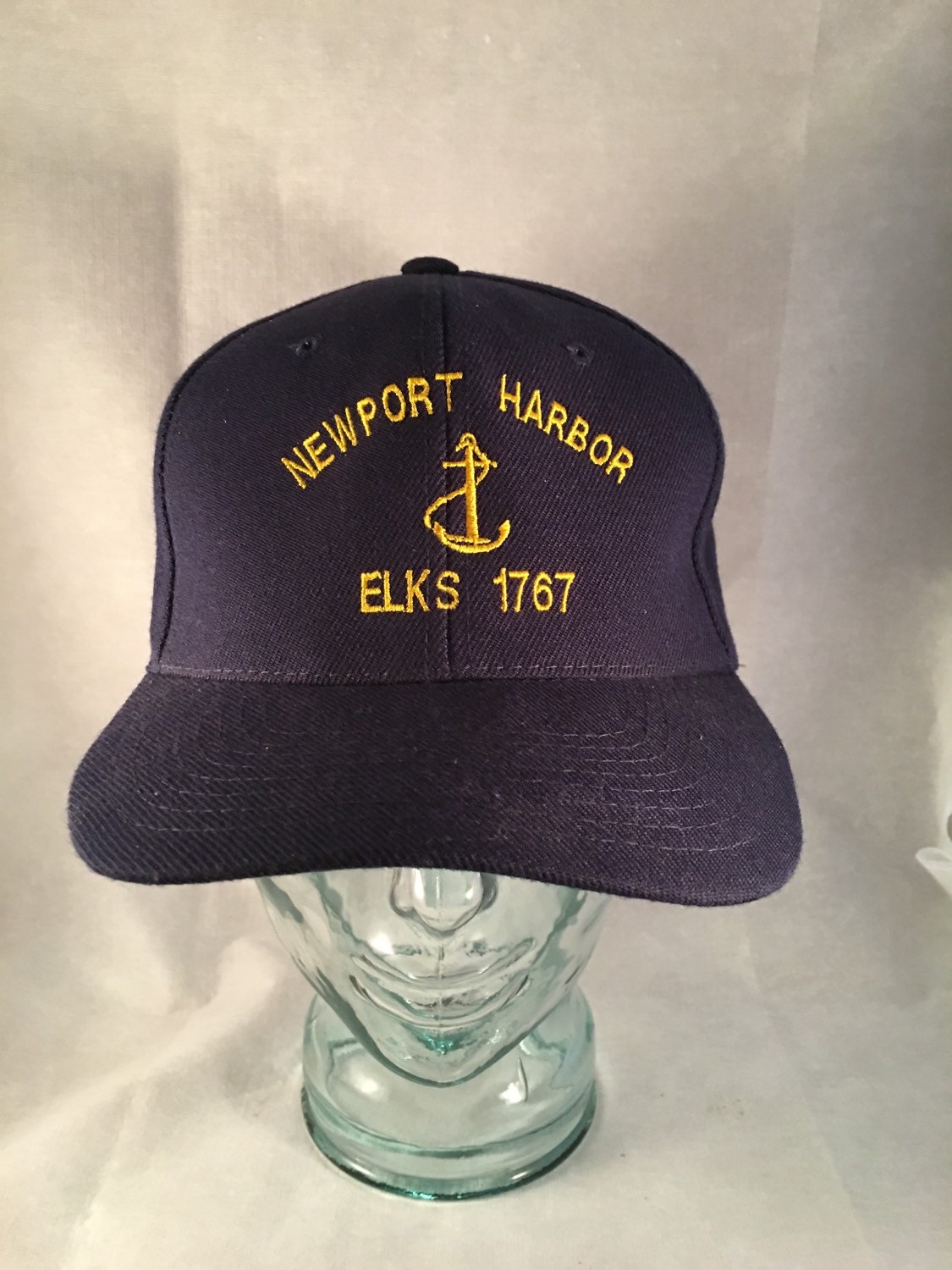 Embroidered Elks Lodge Cap/Hat Newport Harbor