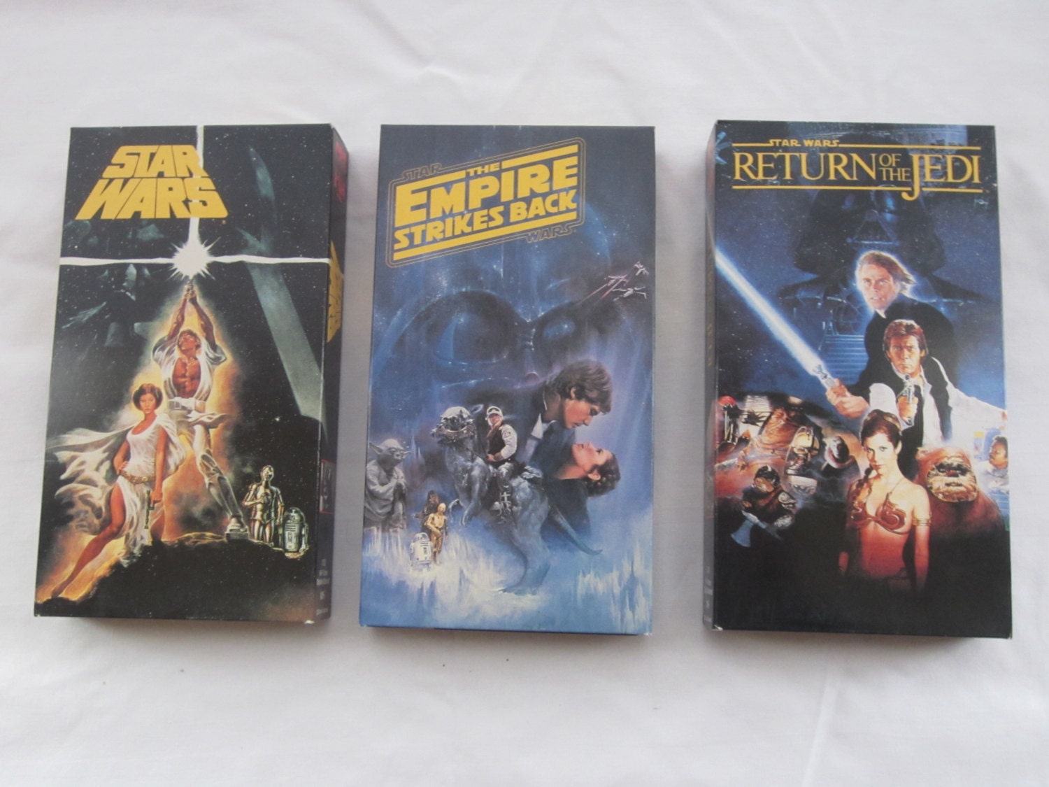 vhs star wars collection