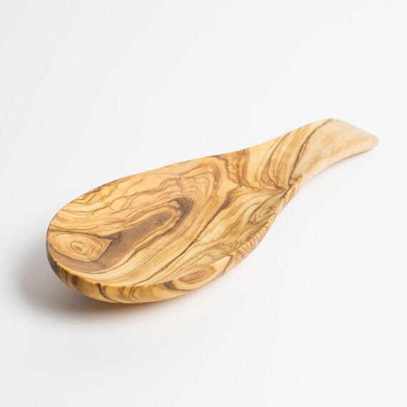 Olive Wood Spoon Rest