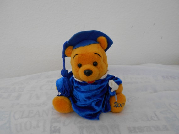 winnie the pooh graduation plush