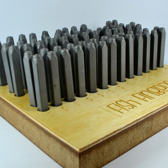 Metal Stamp Stand Metal Stamp Organiser Metal Stamp Holder