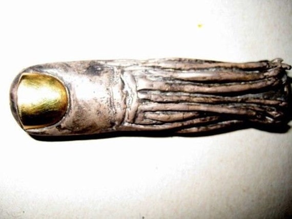 UNIKAT GOLDSCHMIEDEARBEIT Anhänger Silber 925/ Gold 585 kt