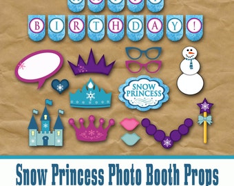 Frozen photobooth | Etsy