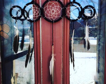 Custom Phases of the Moon Dreamcatcher