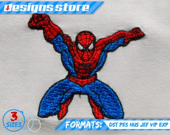 SPIDERMAN EMBROIDERY DESIGN superhero avengers machine pattern super hero spider emb - embroidery design