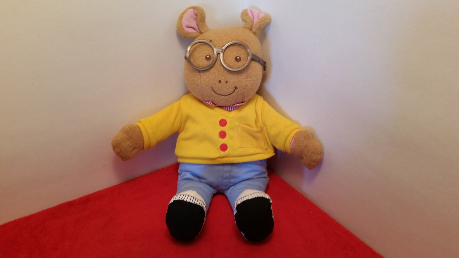 Vintage talking Arthur doll 18 inches 1996 hasbro playskool