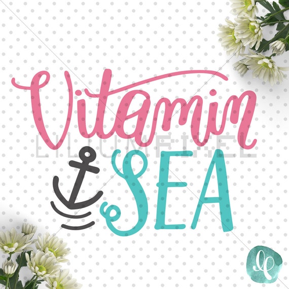 Download Vitamin Sea SVG Cutting Files / Nautical SVG by liliumpixelsvg