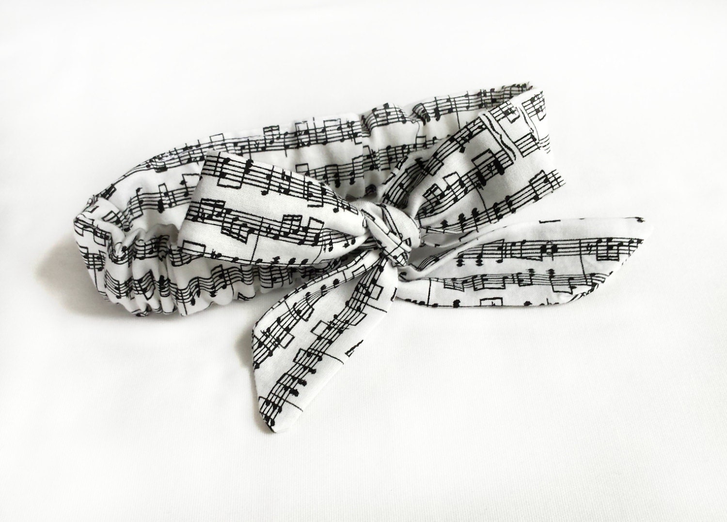 Music Themed Headband for Baby Girls Baby Topknot Headwrap