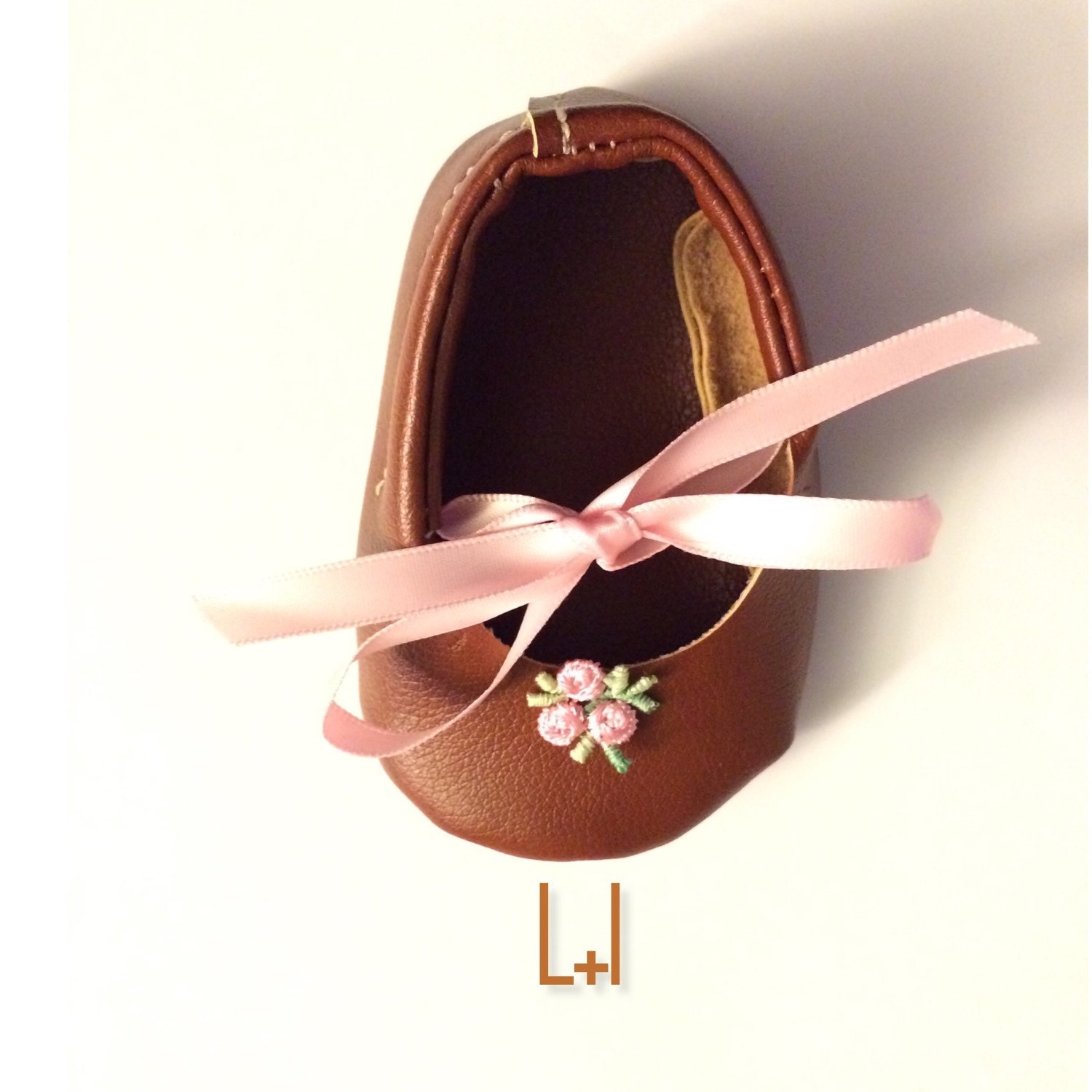 Vegan Faux Leather Ballet Flats Affordable by LiamandIsabella