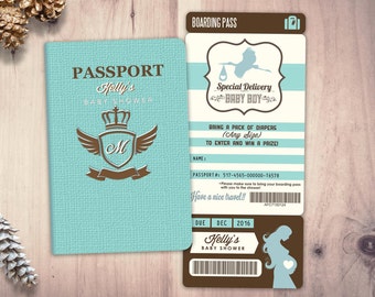 Passport Invitation Etsy   Il 340x270.1039805614 Plo9 